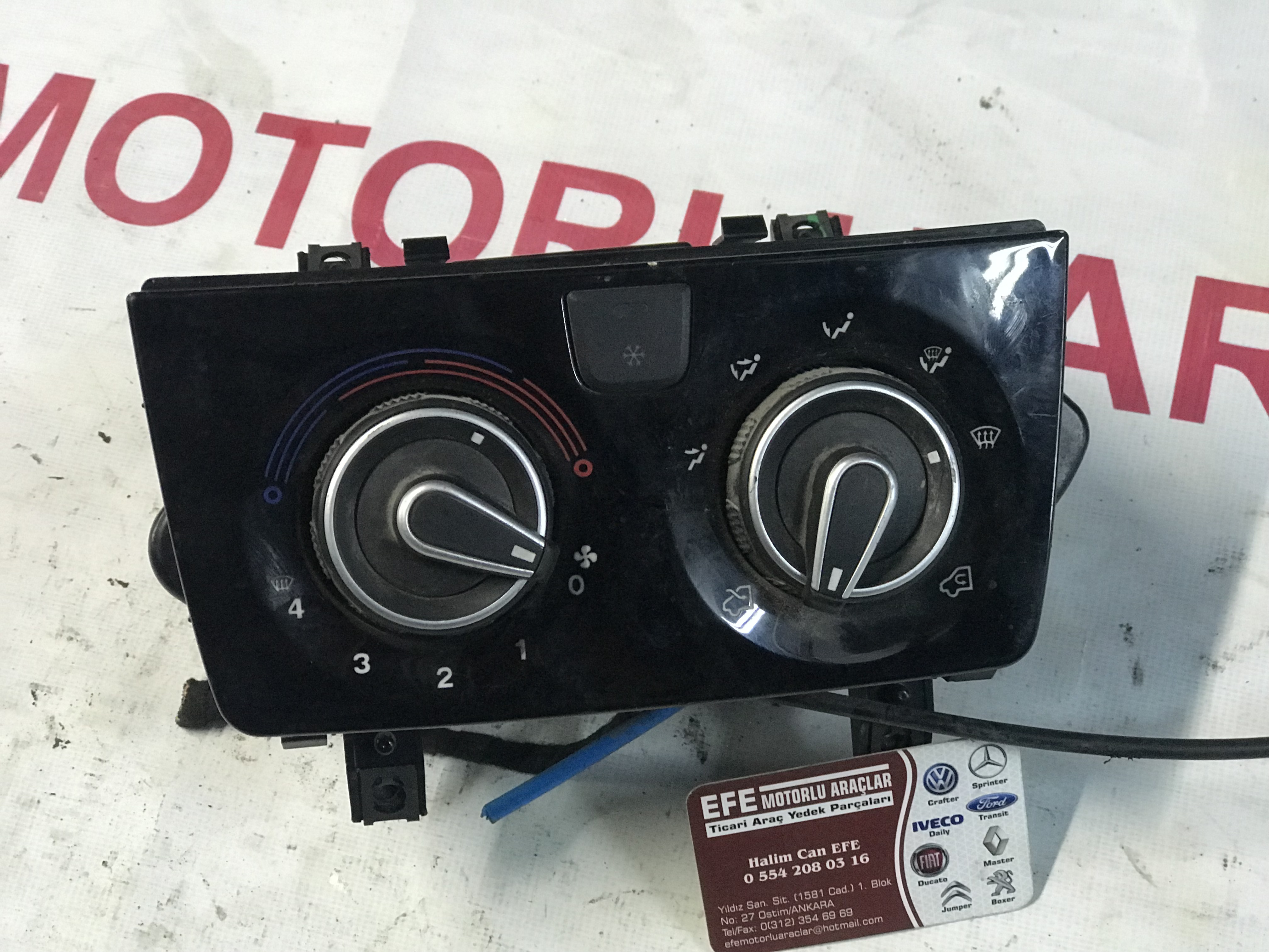 Fiat Ducato Klima Paneli | AS Grup Motorlu Araçlar