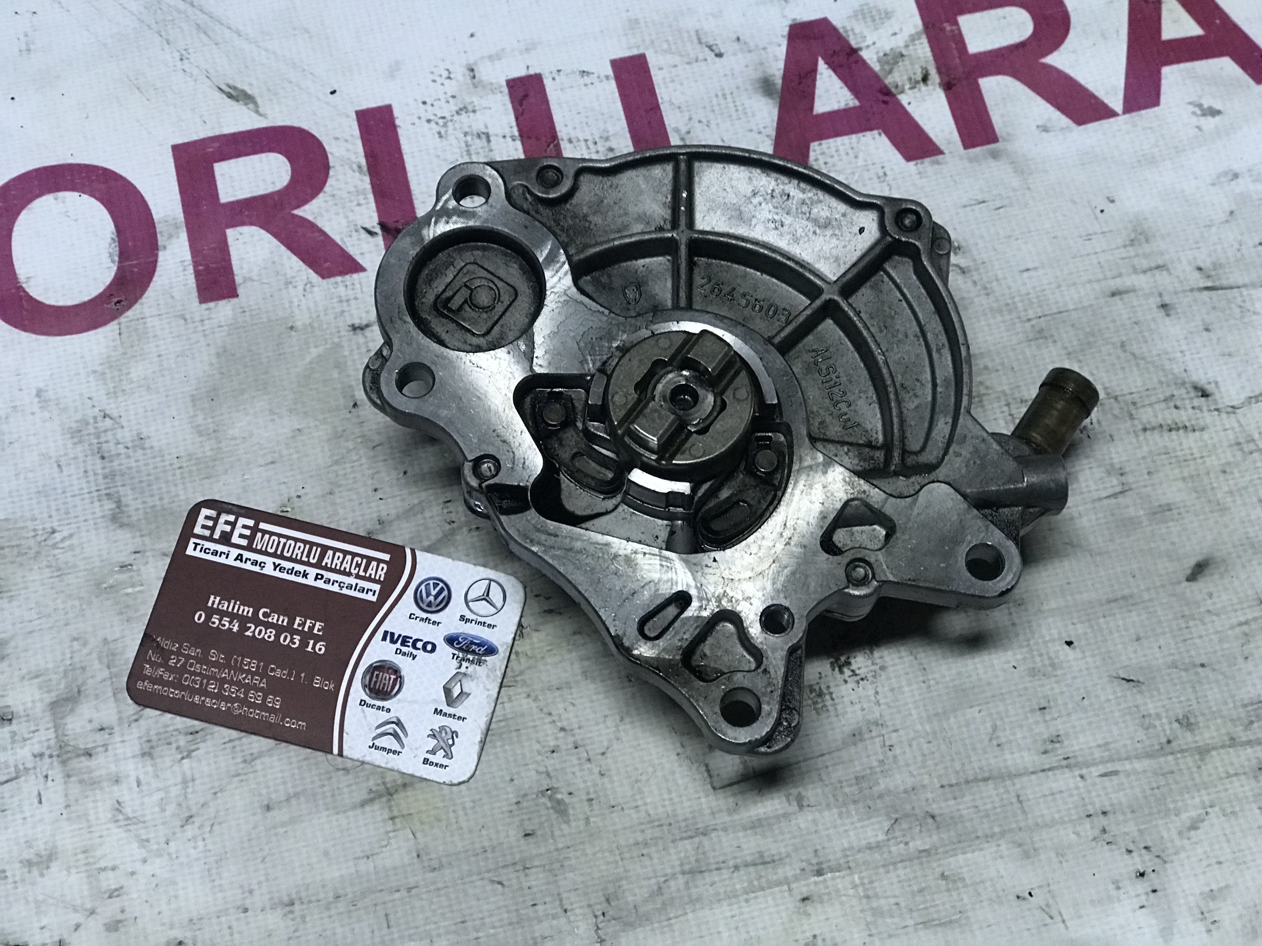 Mercedes Sprinter Mazot Pompası | Efe Ticari Araçlar