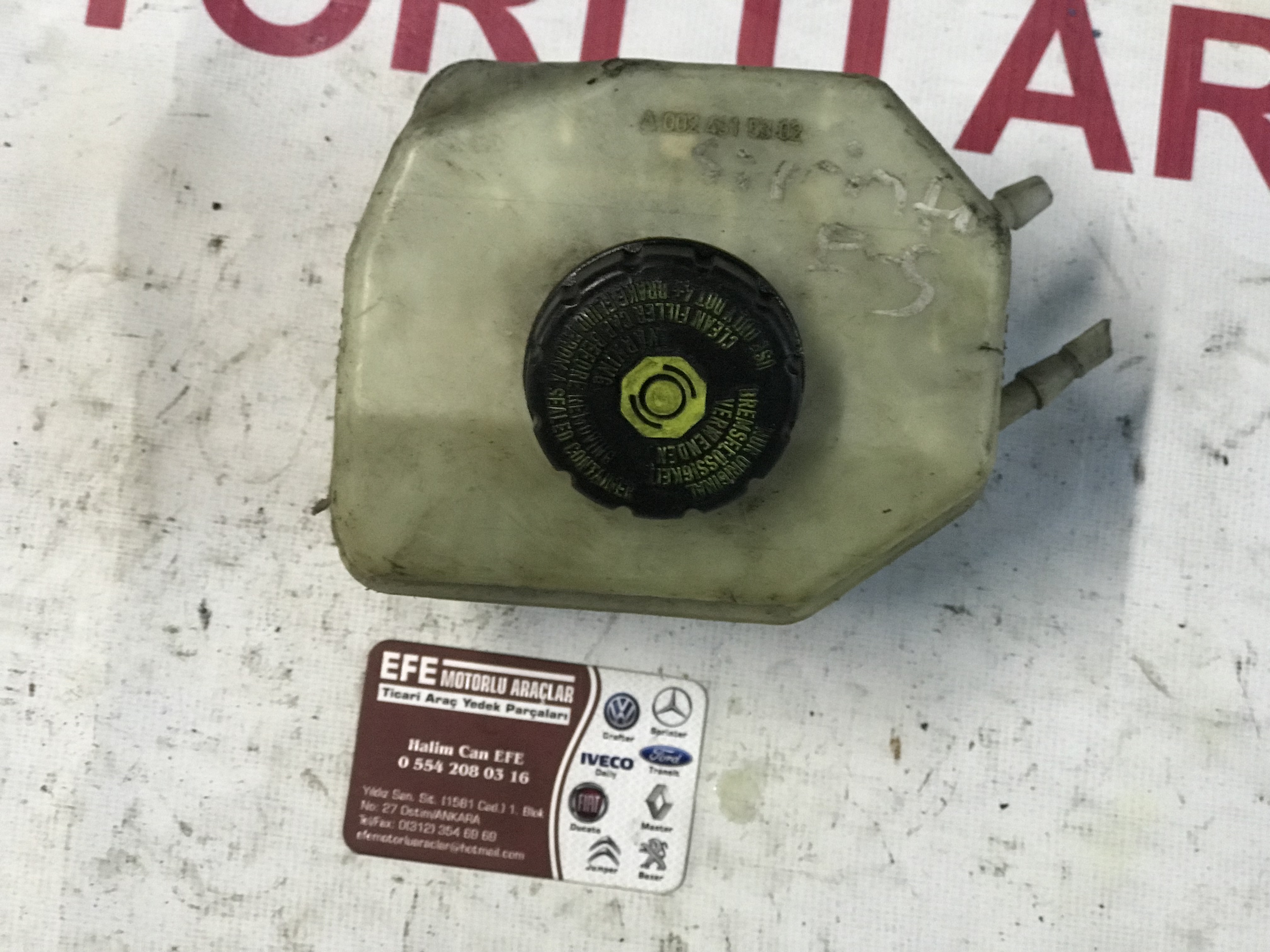 Mercedes Sprinter Yağ Bidonu | Efe Ticari Araçlar